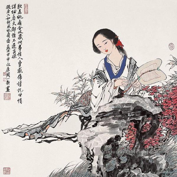 Zhou Yixin 8 Art chinois traditionnel Peintures à l'huile
